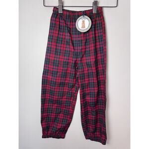 Edgehill Collection Boys Plaid Christmas Holiday Pants Sz 6 NWT